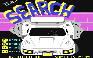The Search Title Screen